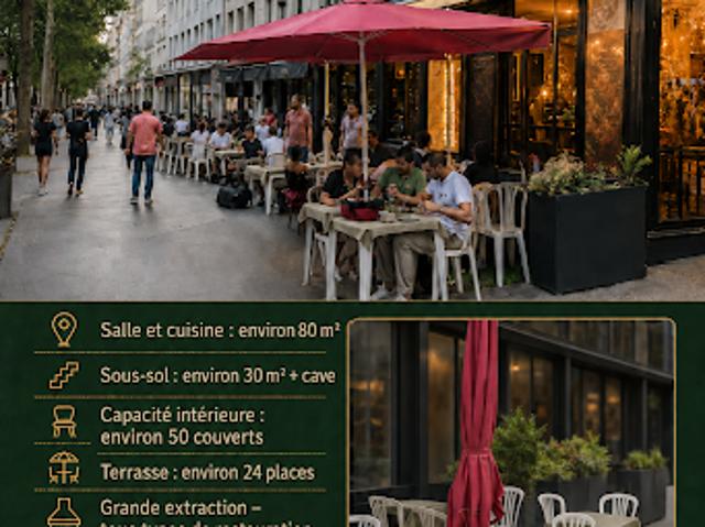 Vente Fond de commerce 0 pièces 80 m2 Paris 10ème