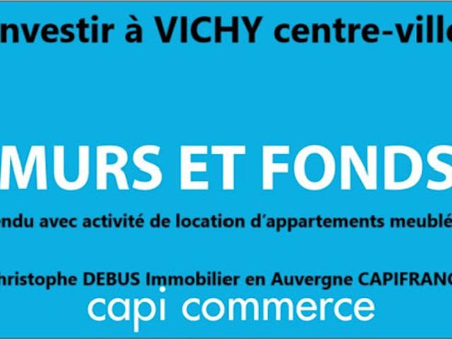 Vente Fond de commerce 18 pièces 772 m2 Vichy