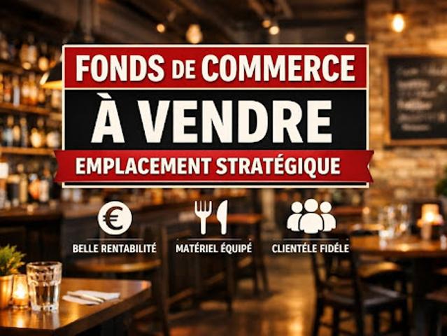 Vente Fond de commerce 18 pièces 800 m2 Sancoins