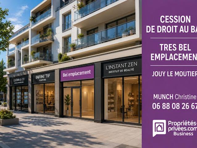 Vente Fond de commerce 100 m2 Jouy le Moutier
