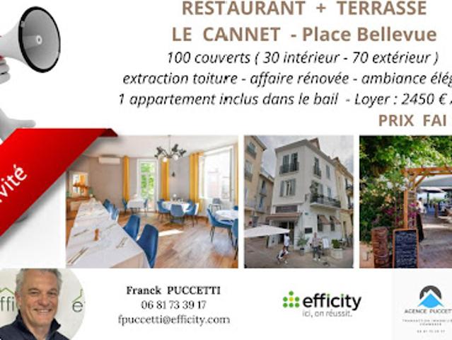 Vente Fond de commerce 100 m2 Le Cannet