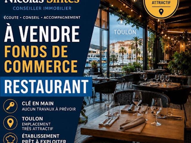 Vente Fond de commerce 110 m2 Toulon