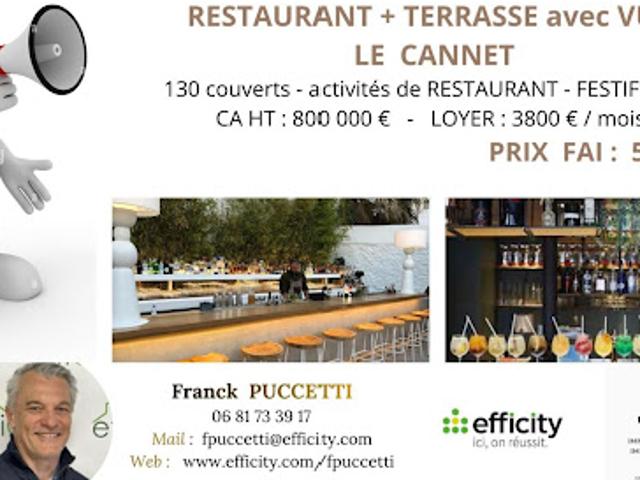 Vente Fond de commerce 110 m2 Le Cannet