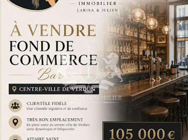 Vente Fond de commerce 120 m2 Verdun