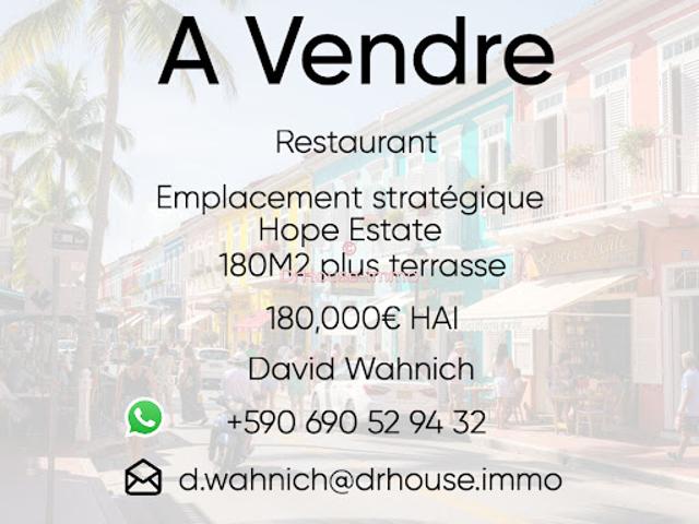 Vente Fond de commerce 1 pièce 180 m2 Saint Martin