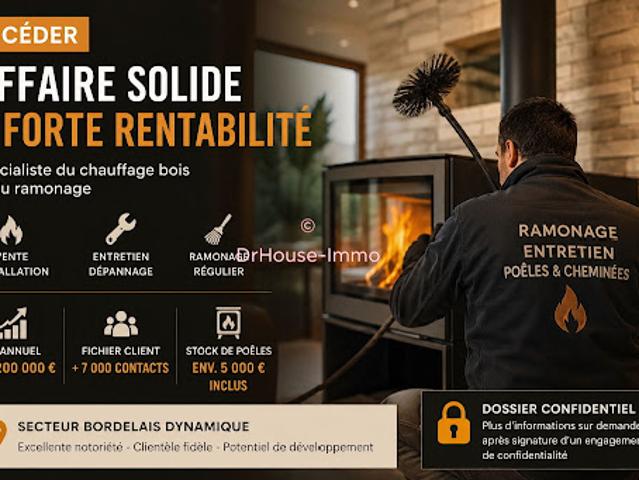 Vente Fond de commerce 1 pièce 30 m2 Bordeaux