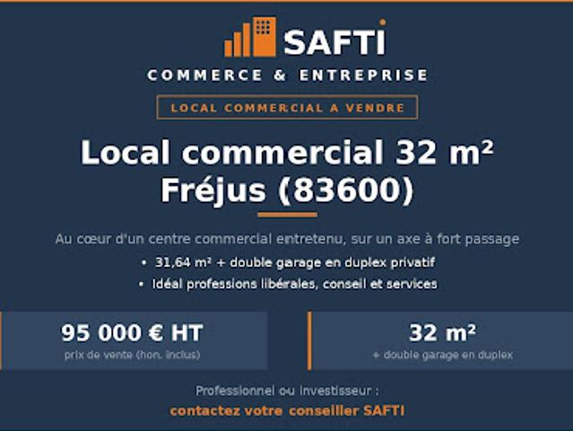 Vente Fond de commerce 1 pièce 32 m2 Frejus