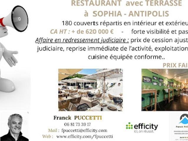 Vente Fond de commerce 260 m2 Valbonne