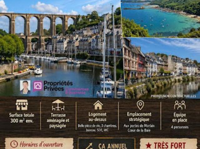 Vente Autre 200 m2 Morlaix