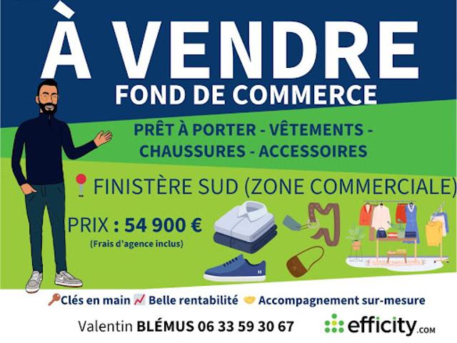 Vente Fond de commerce 200 m2 Quimperle