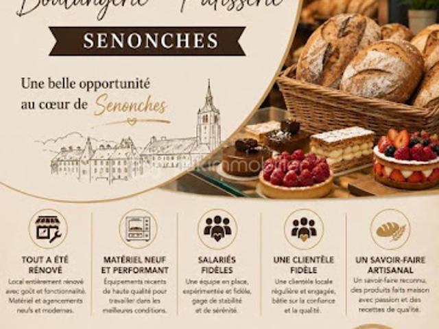 Vente Fond de commerce 200 m2 Senonches