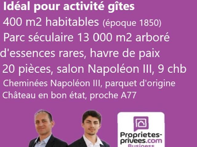 Vente Fond de commerce 20 pièces 400 m2 Sancerre