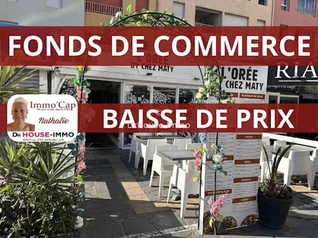 Vente Fond de commerce 2 pièces 30 m2 Le cap d'agde