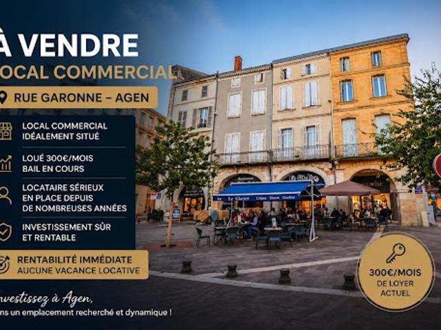 Vente Fond de commerce 2 pièces 42 m2 Agen
