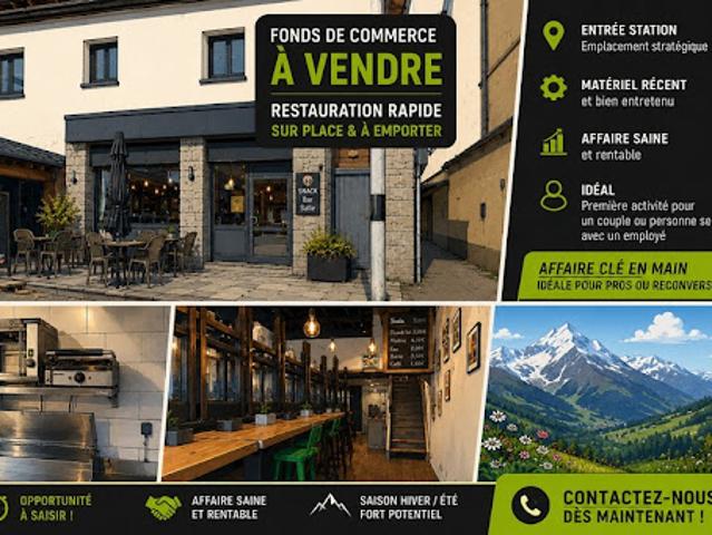 Vente Fond de commerce 2 pièces 60 m2 Les Avanchers Valmorel