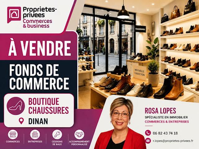 Vente Fond de commerce 35 m2 Dinan