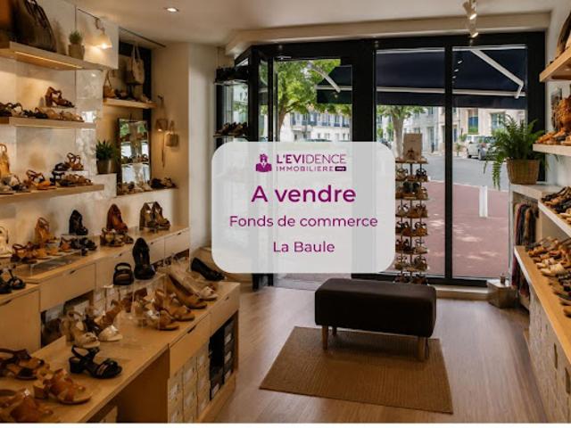 Vente Fond de commerce 36 m2 La Baule Escoublac