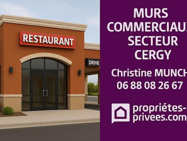 Vente Fond de commerce 370 m2 Cergy