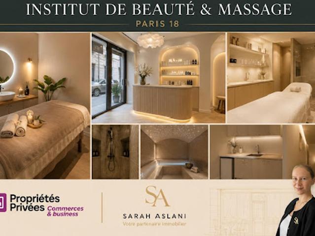 Vente Fond de commerce 37 m2 Paris 18ème