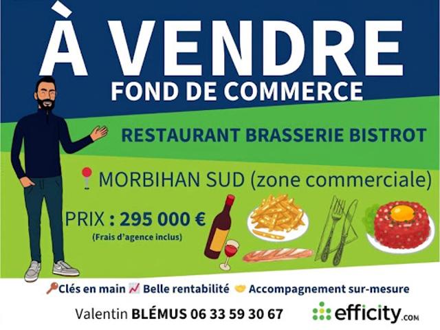 Vente Fond de commerce 300 m2 Lorient
