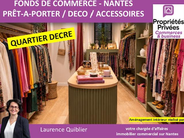 Vente Fond de commerce 31 m2 Nantes