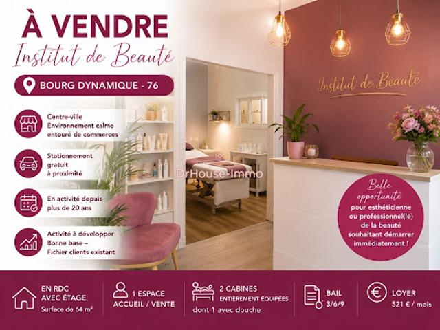 Vente Fond de commerce 3 pièces 45 m2 Dieppe