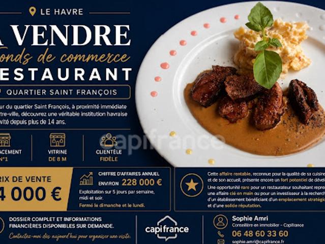 Vente Fond de commerce 3 pièces 80 m2 Le Havre