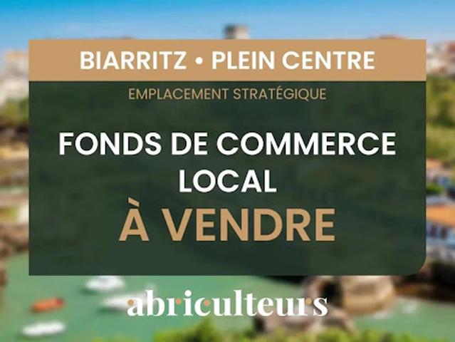 Vente Fond de commerce 3 pièces 97 m2 Biarritz