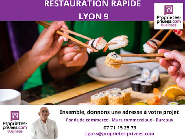 Vente Fond de commerce 44 m2 Lyon 9ème