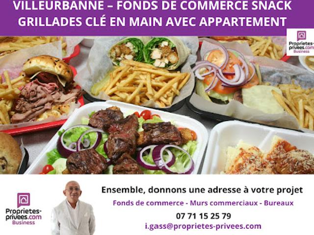 Vente Fond de commerce 45 m2 Villeurbanne