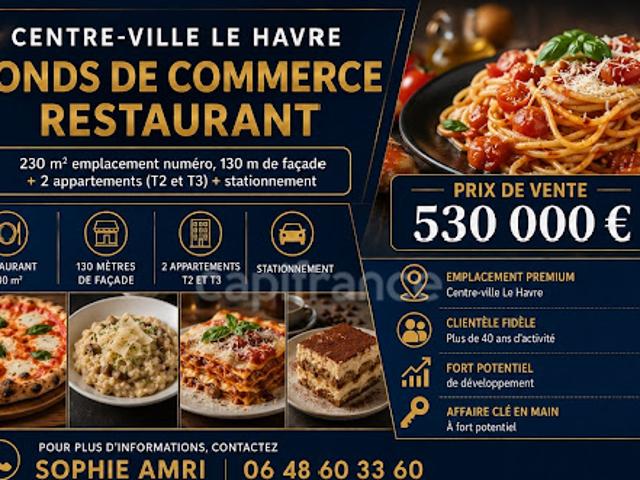 Vente Fond de commerce 4 pièces 371 m2 Le Havre