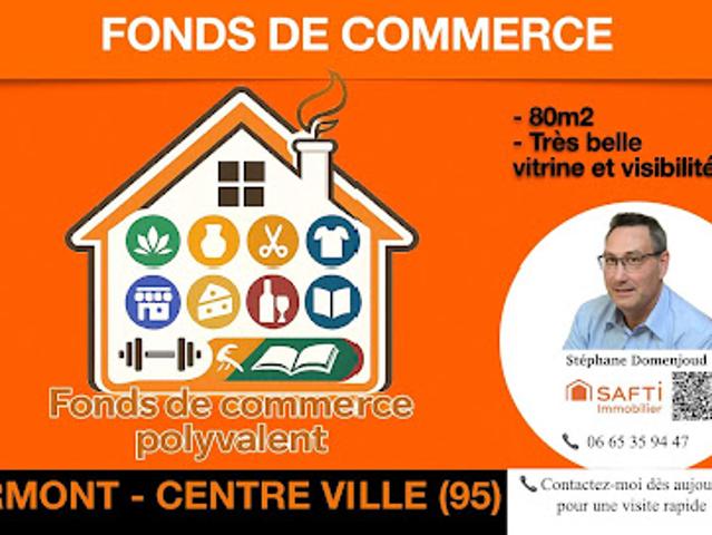 Vente Fond de commerce 4 pièces 80 m2 Ermont