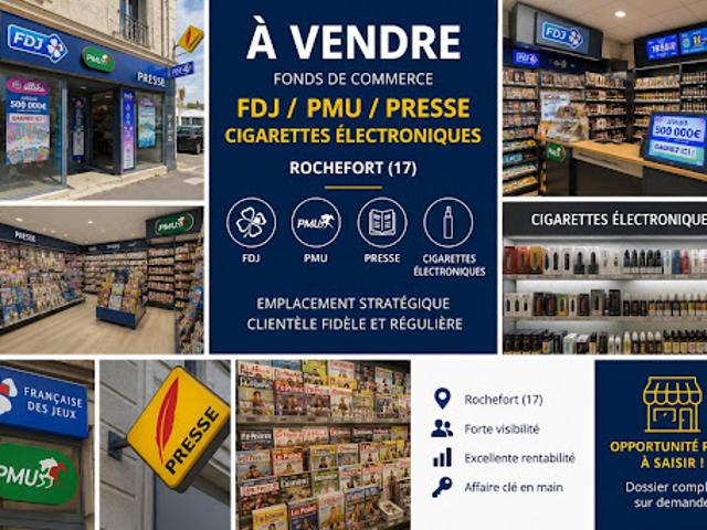 Vente Fond de commerce 54 m2 Rochefort