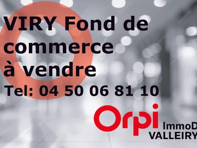 Vente Fond de commerce 55 m2 Viry