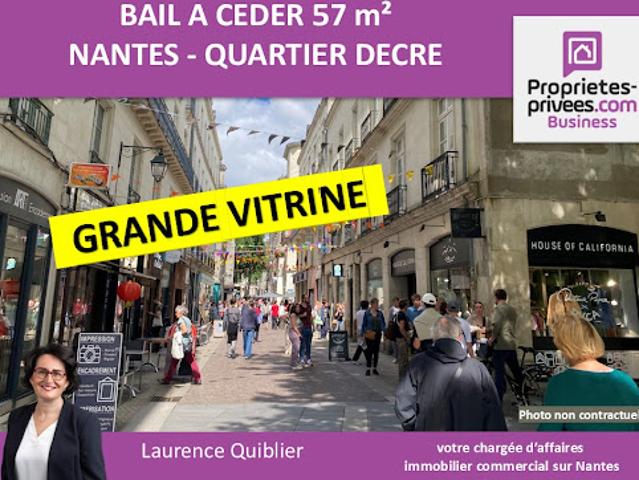 Vente Fond de commerce 57 m2 Nantes