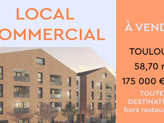 Vente Fond de commerce 58.7 m2 Toulouse