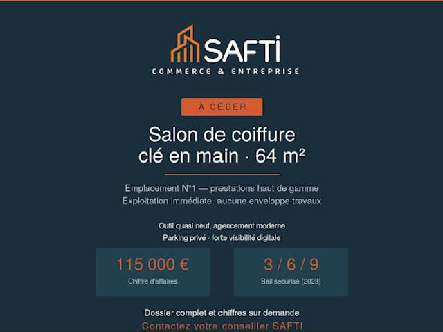 Vente Fond de commerce 64 m2 Saint raphael