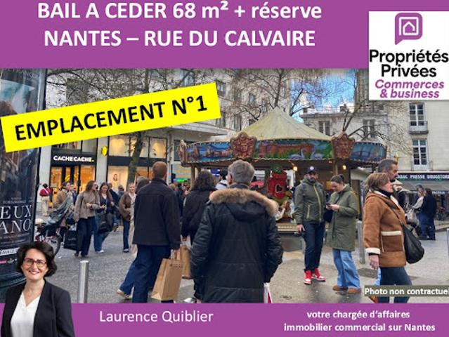 Vente Fond de commerce 68 m2 Nantes