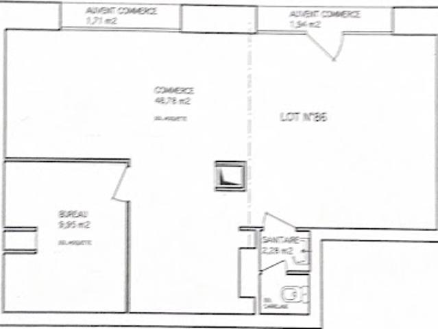 Vente Fond de commerce 61.01 m2 Paris 12ème