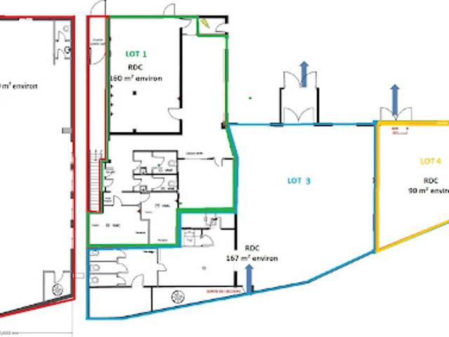 Vente Fond de commerce 637 m2 Saint Junien