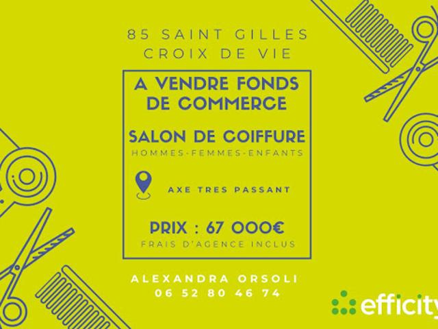 Vente Fond de commerce 75 m2 Saint Gilles Croix de Vie