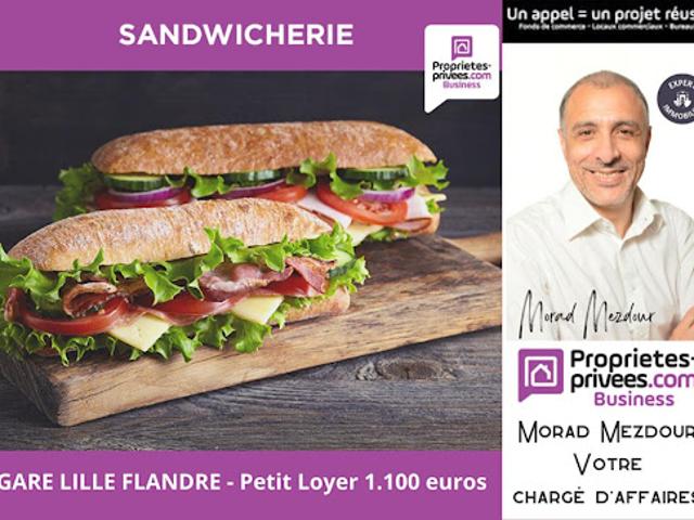 Vente Fond de commerce 77 m2 Lille