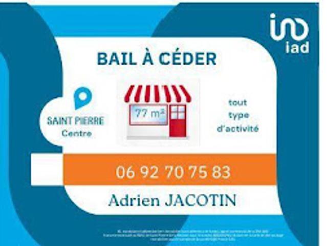 Vente Fond de commerce 77 m2 Saint Pierre