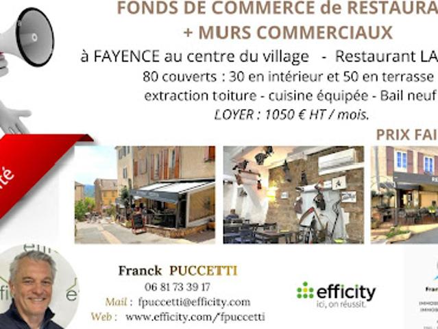 Vente Autre 70 m2 Fayence