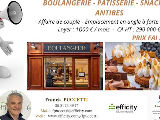 Vente Fond de commerce 80 m2 Antibes