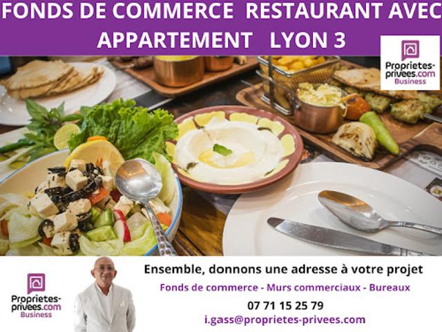 Vente Fond de commerce 95 m2 Lyon 3ème