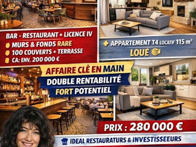 Vente Fond de commerce 9 pièces 385 m2 Domrémy la Pucelle