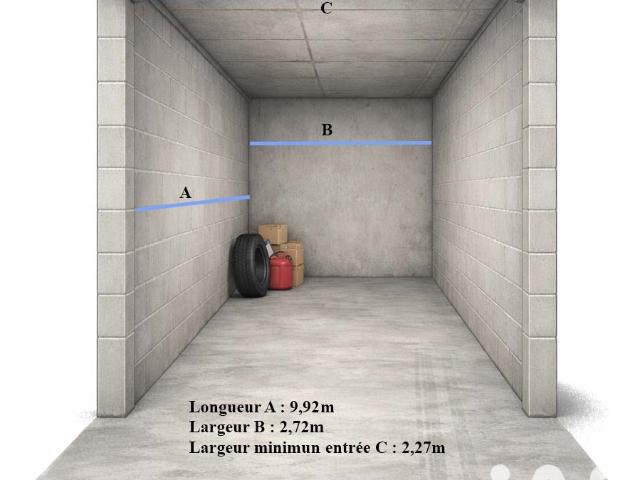 Vente garage 27 m²