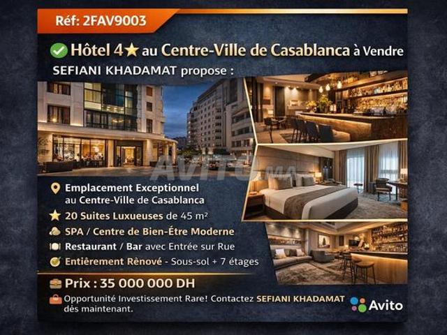 Vente Hôtel 4 Neuf Centre Ville
