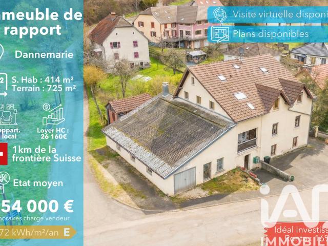 Vente Immeuble 414 m²